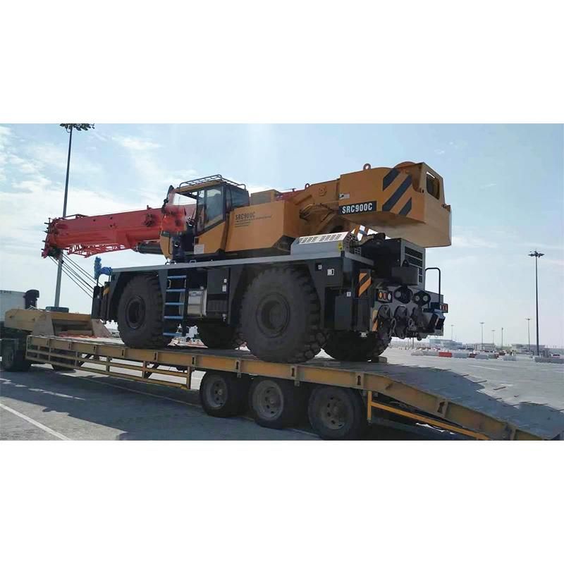 Rough Terrain Crane 90ton Heavy Crane Russian Low Temperature Src900c