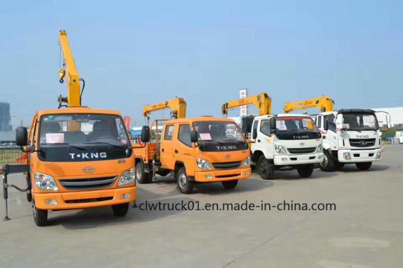 HOWO Truck Mounted Crane with 8tons to 14tons Telescopic Arm