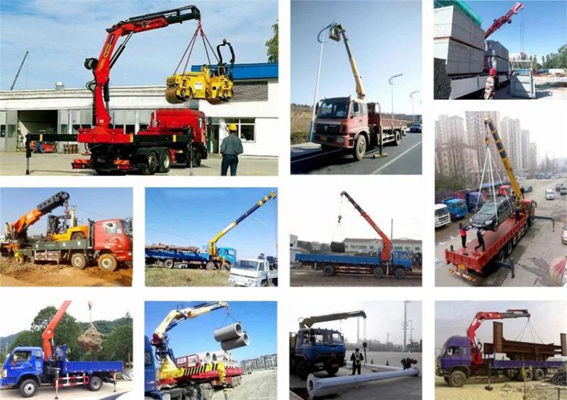 Dongfeng LHD Rhd Tipper Truck with Boom Crane/Crane Tipper Dump Truck/Loader Crane