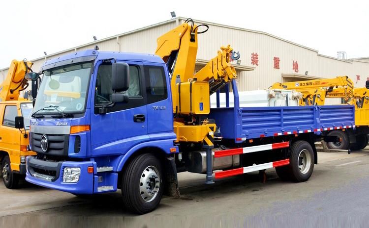 XCMG Official Lorry Crane 5 Ton Mini Pickup Truck Mounted Crane Sq5zk2q Hydraulic Knuckle Boom Crane for Sale