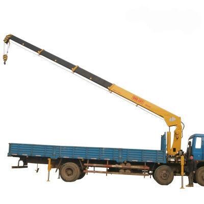 Telescopic Hydraulic Boom Truck Mounted Crane 10t