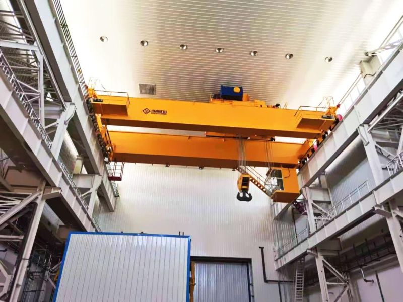 European Heavy Duty Double Beams Travelling Electric Overhead Traveling Crane