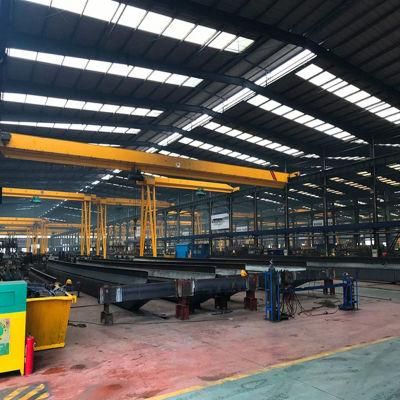 1 -20ton Warehouse Specialized Single Girder Overhead Crane with Electric Hoist