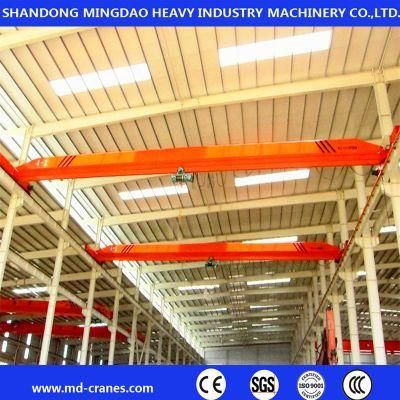 Popular Sold Workshop Cross Traveling Overhead Crane for Sale