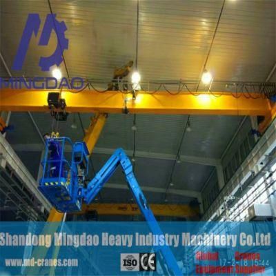 European Style 25t Wireless Cranes Remote Controls Overhead Crane