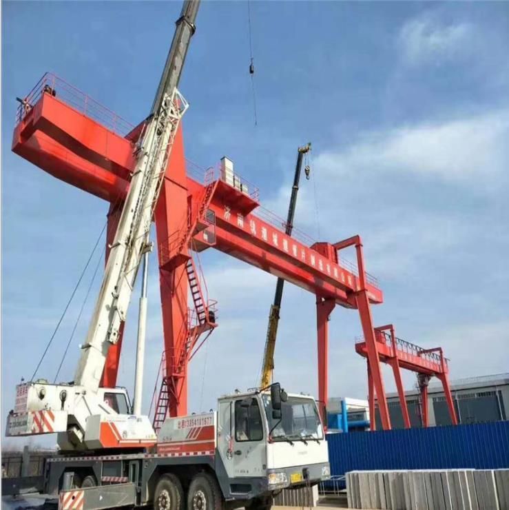 Mobile Double Girder Gantry Crane 1-80 Ton Price