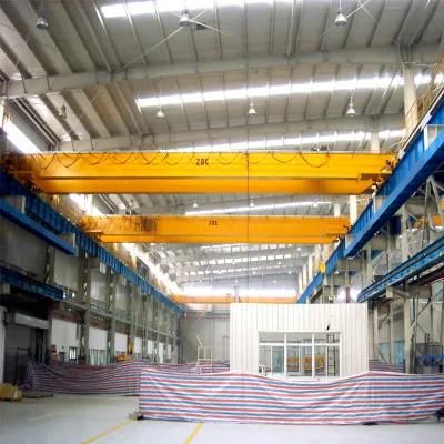 Workshop Applicable European Style Durable High Quality Hoist Double Beam Bridge Crane