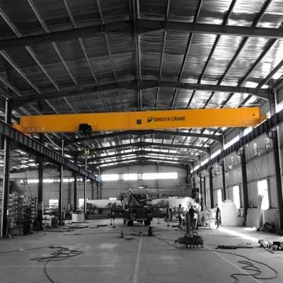 10 Ton Electric Hoist Travelling Single Beam Overhead Crane