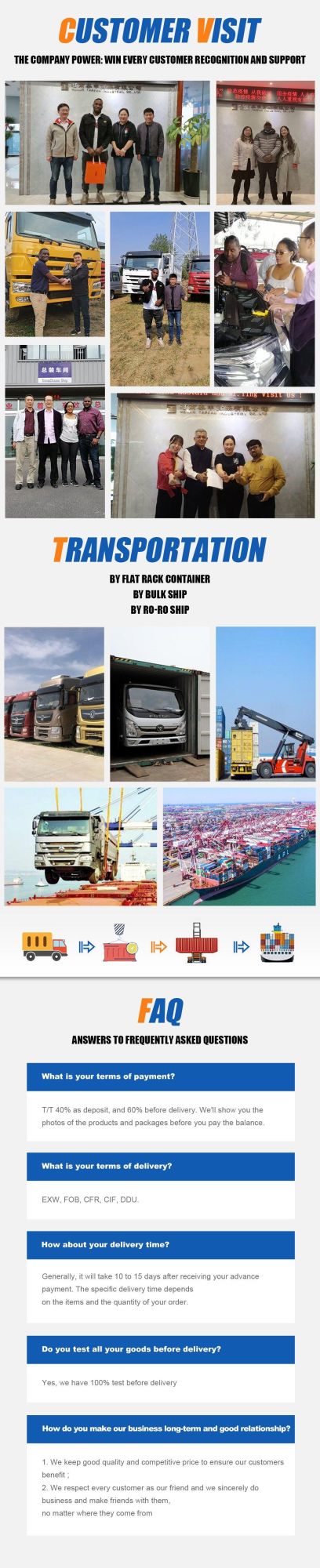 Used HOWO Truck with Crane