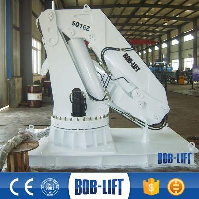 Portal Offshore Hydraulic Marine Folding Crane for Sale