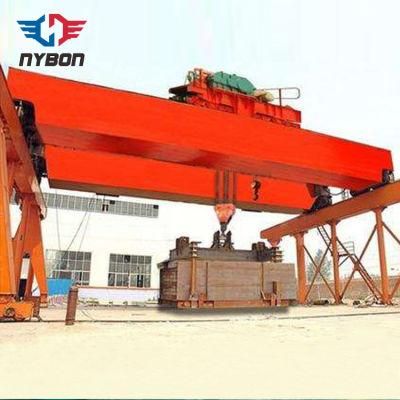 Wholesale Construction Double Girder Overhead Bridge Crane with Warning Light