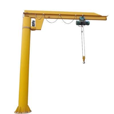 Single Column Swing 1.5t Jib Cantilever Crane Lifting Equipment on Sale