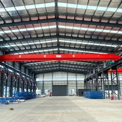 Widely Span 10 Ton Single Girder Over Head Crane with Electric Hoist