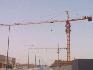 Construction Machinery Tower Crane (TC5013) with Max Load 6 Tons/ Tip Load: 1.3t/ Boom: 50m