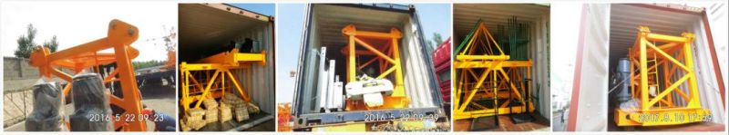 12 Ton Luffing Tower Crane From China with Good Price