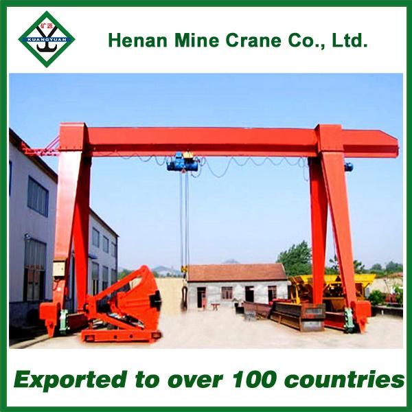 Box Type Single Girder Electric Hoist Gantry Crane