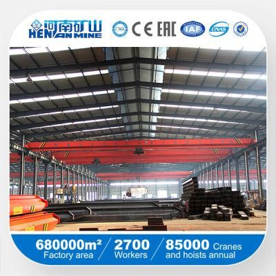 Single Beam Bridge Overhead Crane-Electric Hoist Traveling Overhead Crane