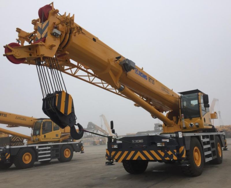 XCMG Rt35 35ton Rough Terrain Crane for Sale