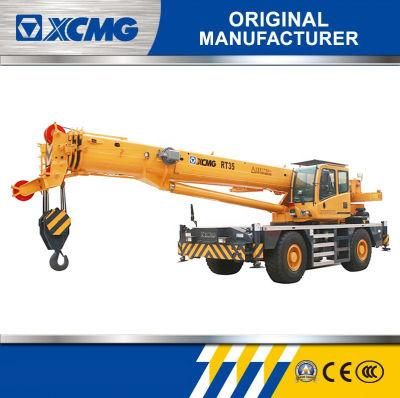 XCMG Official Rt35 mobile Truck Crane 35ton Rough Terrain Crane for Sale