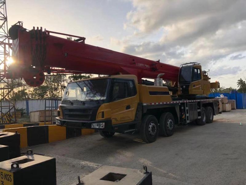 Famous Brand 50ton Truck Crane Stc500e5 Mobile Pickup Crane in Uzbekistan