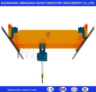 150 Ton Double Girder Beam Overhead Crane with Travelling Electric Hoist Trolley