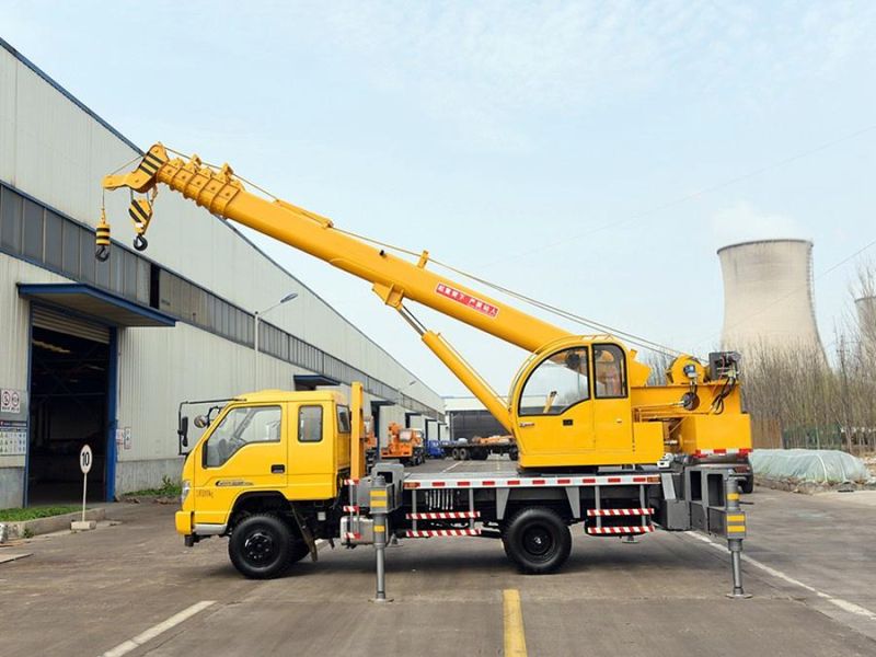 Foton 4X2 10tons 12tons Auto Mobile Telescoping Boom Aerial Platform Car Cranes Truck-Mounted Crane Lorry-Mounted Crane