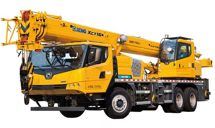 XCMG Xct16 New 4-Section Boom 16ton Hydraulic Mobile Crane