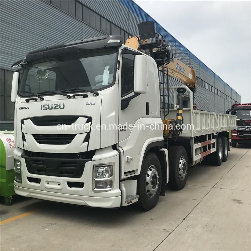 China Loading 30t 20t 25t Isuzu 8X4 Truck with Crane