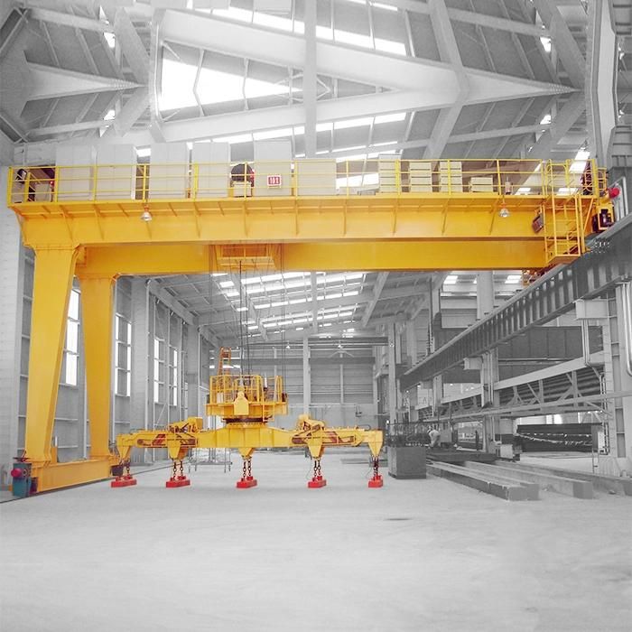 Bmg Model Double Girder/Beam Semi/Half Gantry Crane