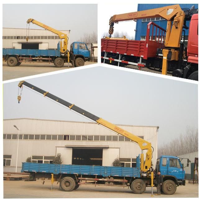 China Mobile 10 Ton Hydraulic Crane with Trucks Sq10SA3