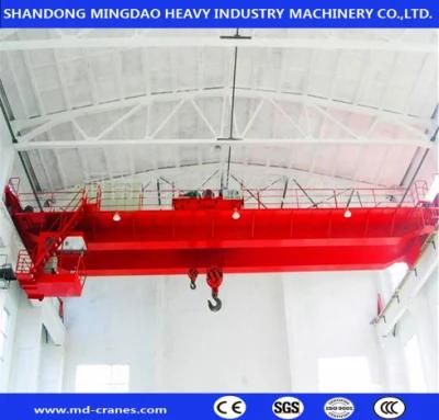 10 Ton Double Beam Overhead Crane Traveling Crane with Electric Hoists Trolley
