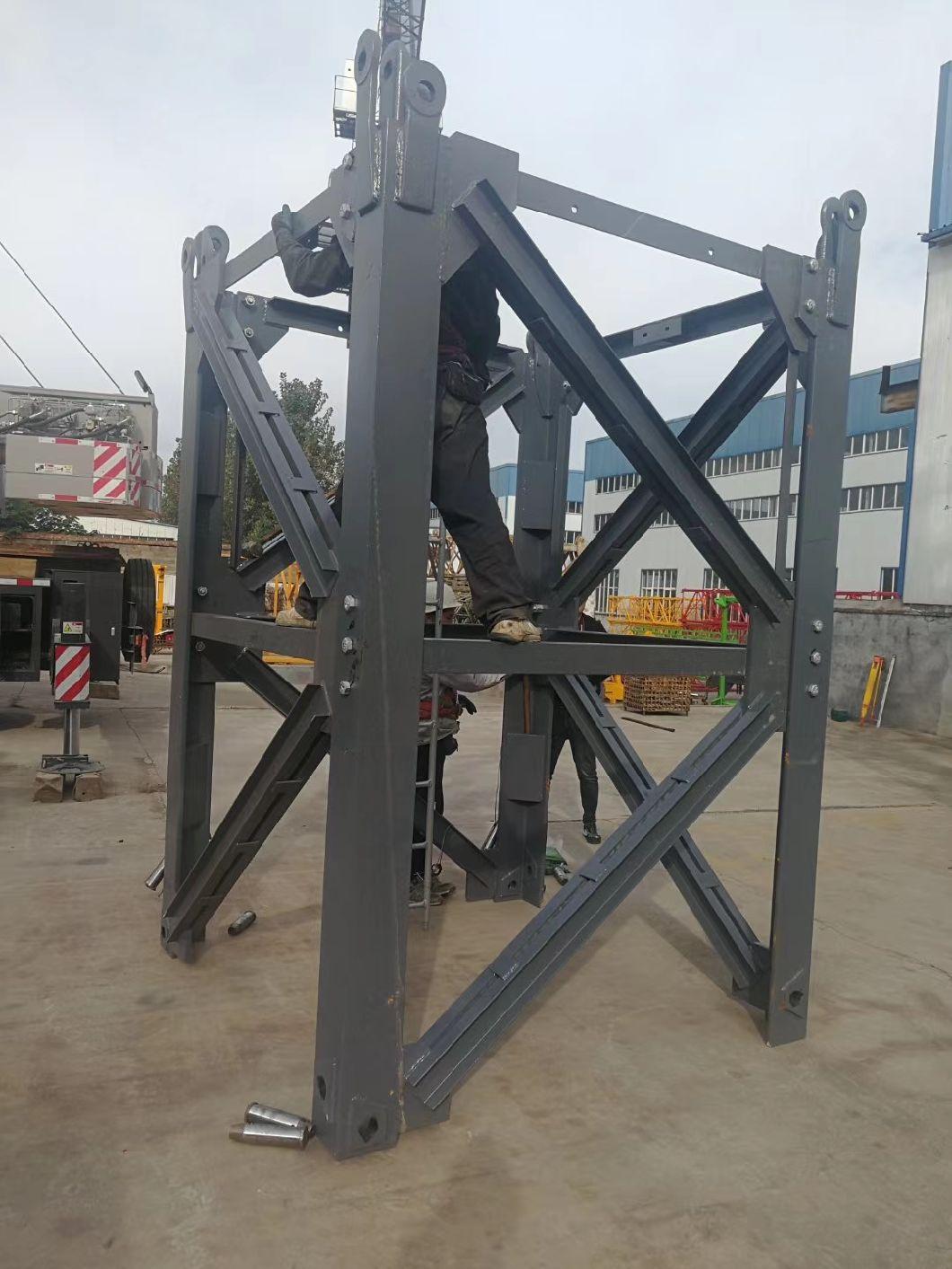 China Manufacture D125-5020 Tower Luffing Crane of Construction Crane for Sale