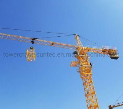 10t Qtz125 Chinese Tower Crane with Good Quality