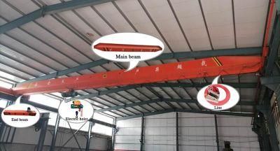 Single Girder Overhead Crane Lifting Equipment for Manufacturing Plan