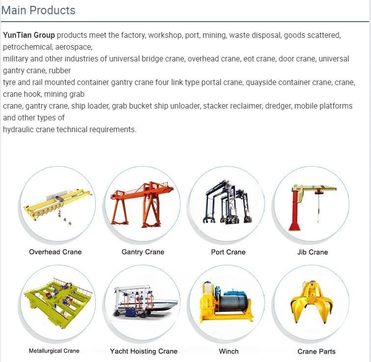 New Technology Customized Slewing Deck Crane
