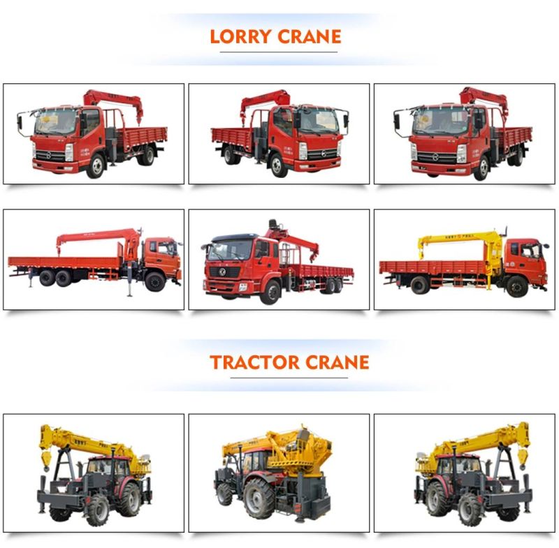 Excellent Quality Cranes10tons Truck Telescoping Cranes Mobile Cranes for Pick up