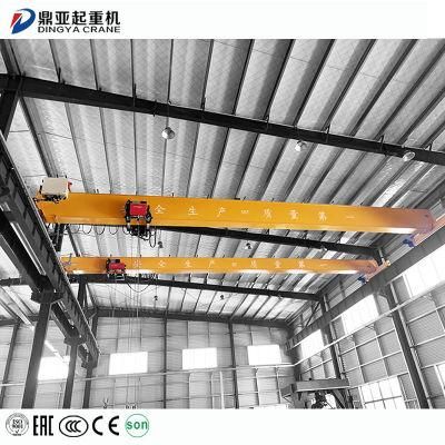 Dy Factory Electric Double Girder 12 Ton 15 Ton Bridge Crane Overhead Crane