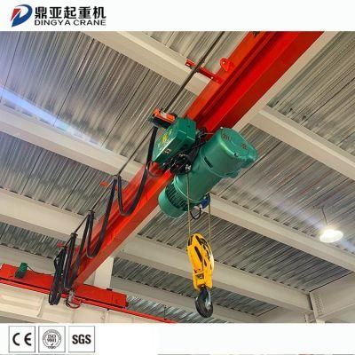 Frequency Motor Best Single Girder Overhead Crane 100 Ton