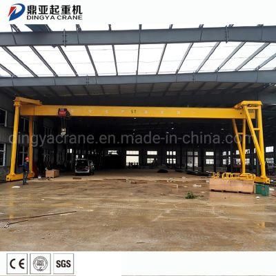 Dingya Frequency Motor Euro Single Girder 35ton Mh Gantry Crane