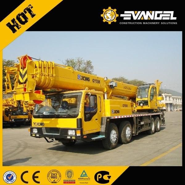 Ready Stock 50 Ton Hydraulic Mobile Truck Crane (QY50KA)