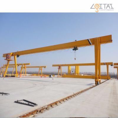 Fem Standard 7.5t Box Type Single Girder Gantry Crane with Electric Hoist