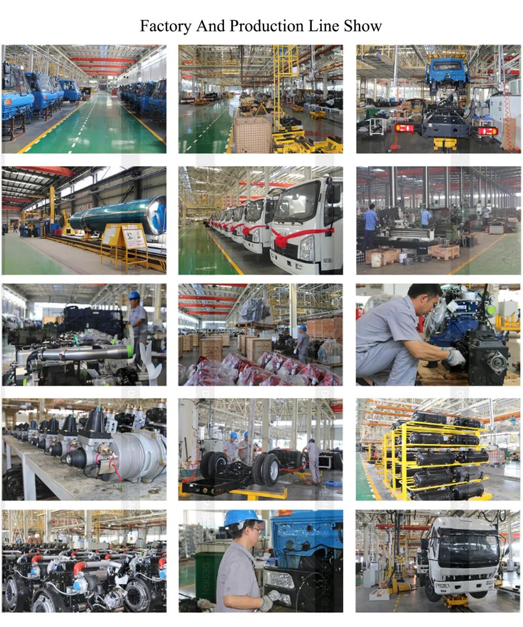 Factory Sale Dongfeng 4X2 off Road 6.3tons Folding Arm Knuckle Boom Mounted Truck Crane with The Factory Price