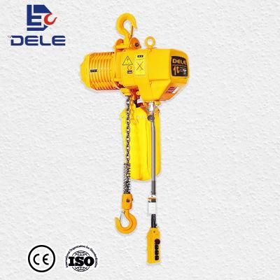 7.5ton Electrical Chain Hoist Single Speed Beam Crane with Hook