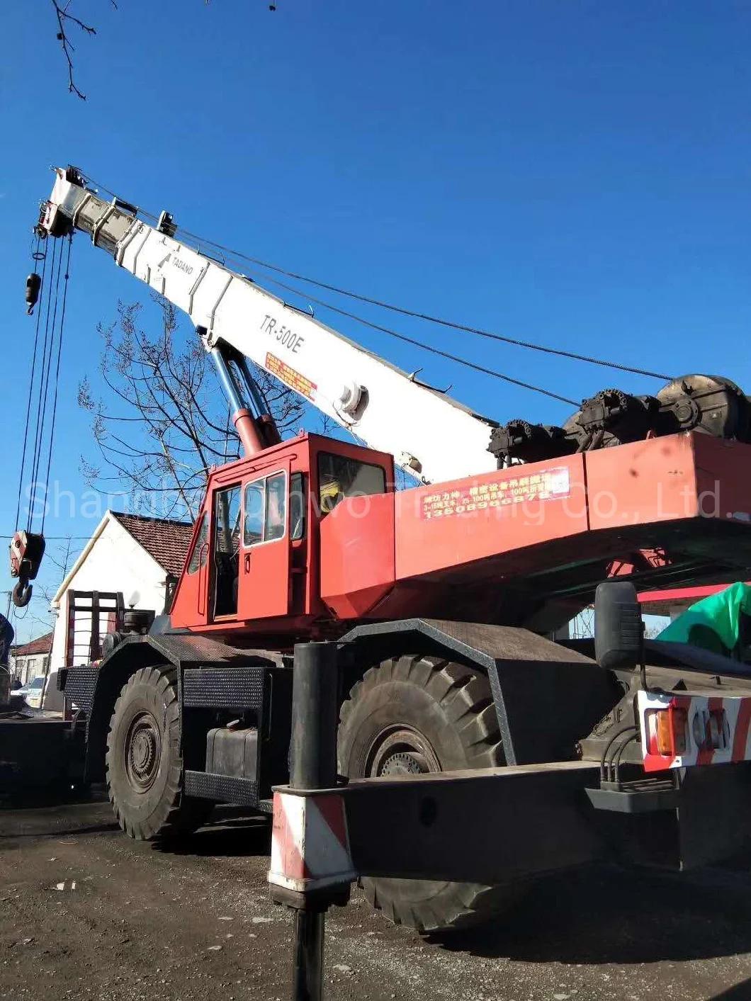 Tr500e Tadano 50ton Rough Terrain Truck Mobile Crane