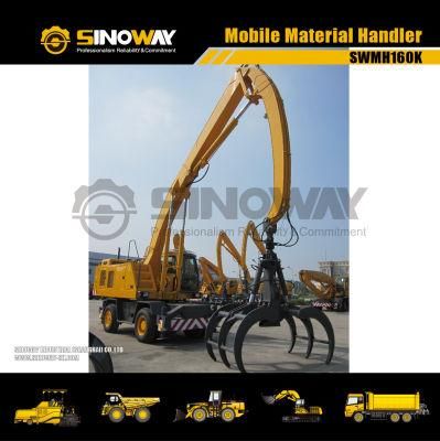 Low Price Mobile Material Grab Crane with Good Quality for Sale