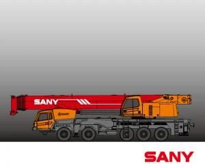STC1600 SANY Truck Crane 160 Tons Lifting Capacity