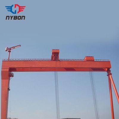 Large-Tonnage Shipbuilding Gantry Crane with Maintenance Hoist