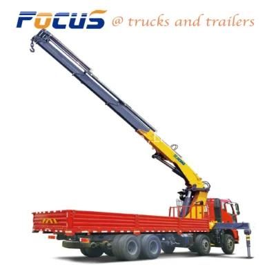 10-16 Ton Hydraulic Mobile Telescopic Knuckle Boom Crane (SQZ400) for Sale