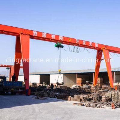 Factory Simple Single Electric Hoist Gantry Crane Harga