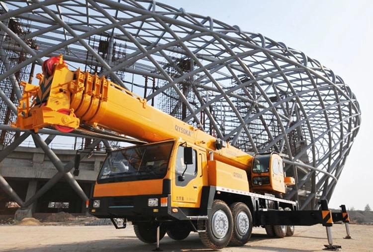 Cheap New 50ton Telescopic Boom Truck Crane Qy50kd Qy50ka in Stock